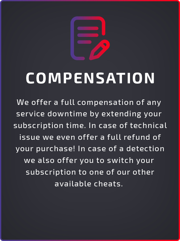 We are the only provider to offer 100% compensation when our products are down for more than 24 hours